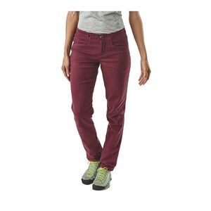 Patagonia Escala Rock Hiking Pants Size 12 Organic Cotton Twill Outdoor Red